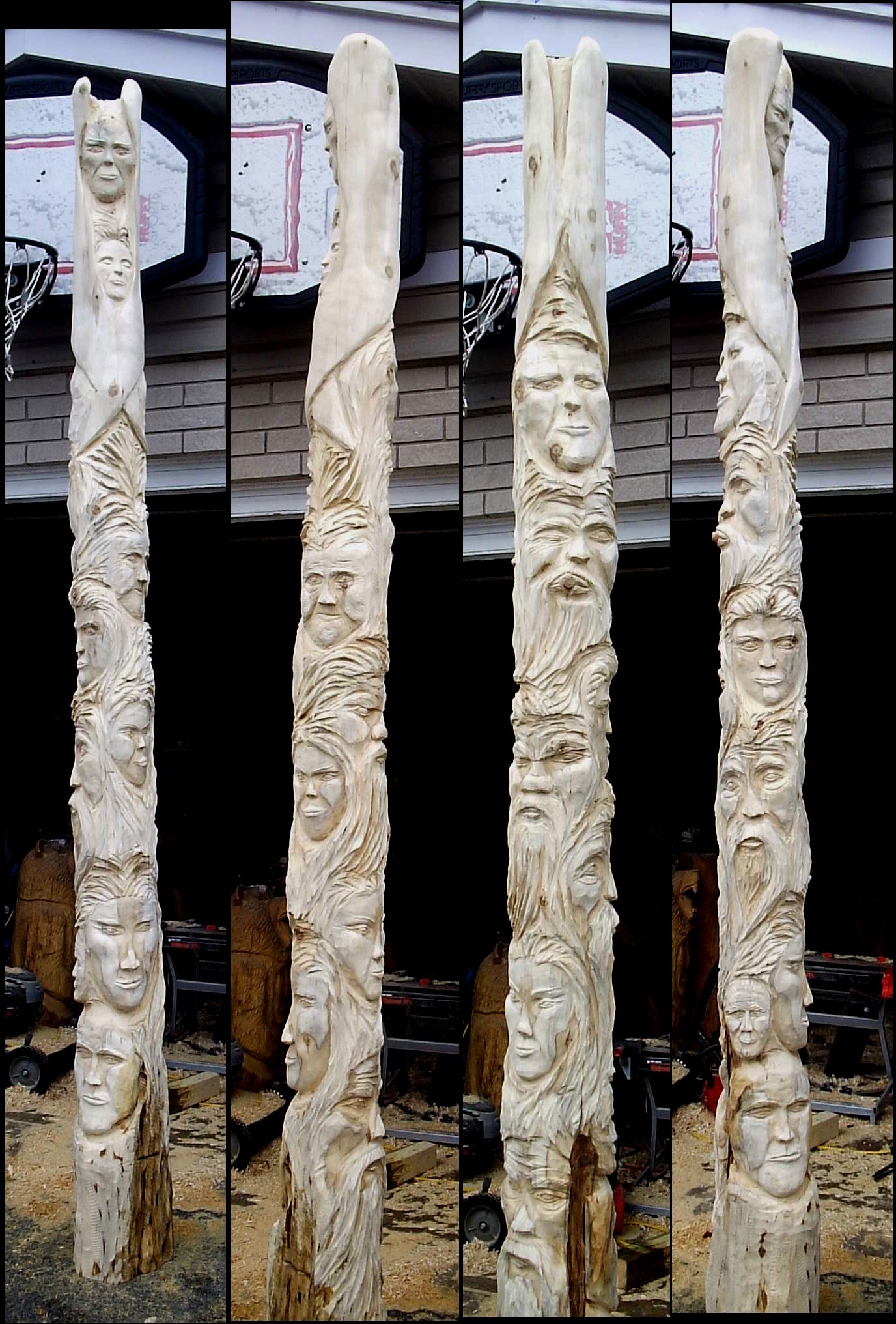 Cedar Totem Pole