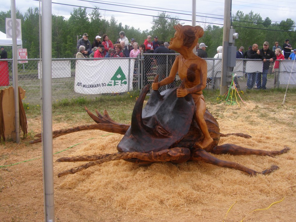 Chetwynd Chainsaw Carving Championship 2012