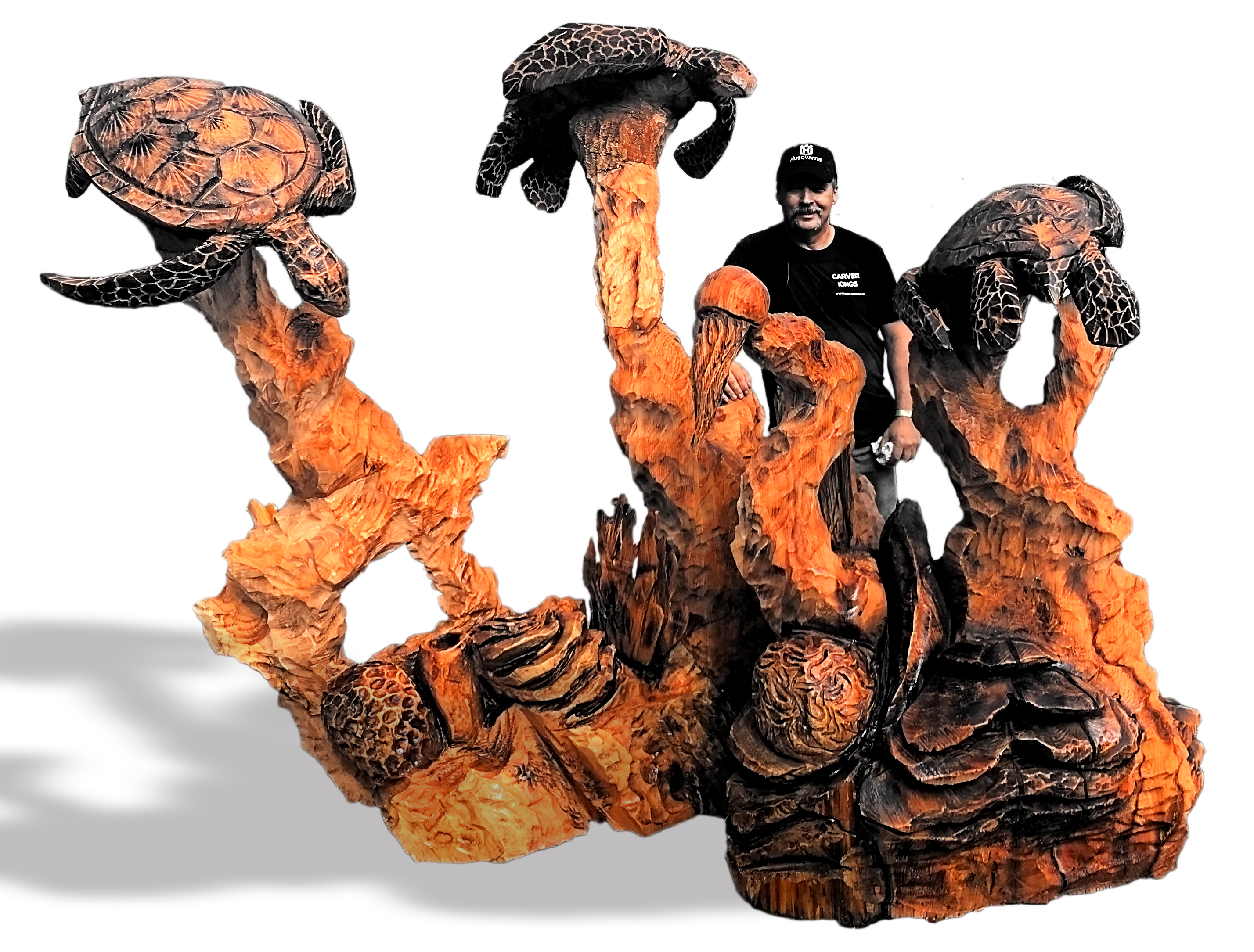 Chainsaw Wood Coral Reef